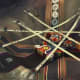 "Yevon Cross" at lower left with inset of same design from Anima's Chamber of Fayth. I-H-O-P-U with Yevon sign above and below. Yet another set of alternating signs grouped in sixes around perimeter, which spell gibberish.