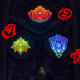 The Magus Sisters each have their own mandala. Cindy is Water, Mindy is Fire, Sandy is Lightning.