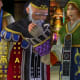 What I irreverently call the "toilet paper of Yevon," the signs seen on the vestments of clergy and maesters.