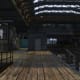 The interior of the Pacific Allied Shipyard.