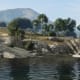 The Lost gang member with the meth almost always beaches himself at this bend in the river. If he doesn't? Well chase him further... Christ dude I don't have ALL the answers.
