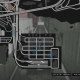 Anywhere in this area you can find clusters of containers to hide from the cops between.