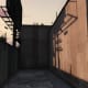 Climb this ladder by the garage in the first lot. Watch out for the Vagos at the top, behind you.
