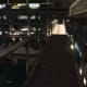 After cracking the safe take this catwalk to the dive point.
