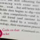 Example of dust jacket code (graphic by AMB)