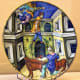 Majolica plate showing Daniel in the lion's den in Museum Boymans van Beuningen in Rotterdam. Photographed by Artshooter. Image courtesy Wiki Commons