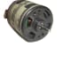 Brushed motor—shaft end