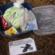 Recycled geocache container