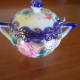 This is the opposite side of the mustard bowl. It has a paler pink rose.