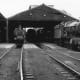 Western this time, at Oxford mpd with ex-GWR classes in evidence outside the dilapidated, although still standing shed. Locomotives stand over ash-pits in this view