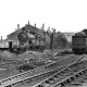 Tweedmouth shed displays its NER credentials in 1936 (LNER days) with a handsome NER Class R (LNER D20) 4-4-0 centre stage by one of the watering cranes; on the right are three more ex-NER tender classes 'looking' away from the camera