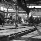 An interior view by the turntable in Saltley's ex-LMS mpd, Warwickshire