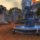 Gnomes and a fountain