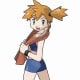 Misty in the video games.