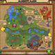 This UFO is near Quilla Blood Sky's sigil, in the Avian section of the map, on the western side.