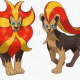 Pyroar male and female