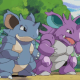 Nidoqueen and Nidoking