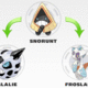 Snorunt, Glalie, and Froslass