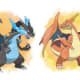 Mega Charizard X and Y