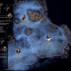 Though not as small as the original poster says, the map is quite extensive, and each area is divided by rivers, just to make things a little bit easier.