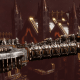 Adeptus Astartes Battleship - Battle Barge MK.II (White Scars Sub-Faction)
