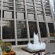 The courtyard fountain. Picture taken in November 2016.