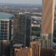 Aqua Tower from the top of John Hancock Building. Taken in July 2015.