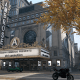In Watch Dogs State Street isn't depicted as a grand street. The theater looks like it has it's own block. There's still an L Station nearby and an alley on the right.