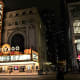 The Chicago Theater, picture taken in December 2015. I had to touch the brightness up in this picture.