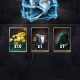 Resources and equipment can be gained by clearing dungeons and opening chests.