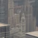 The Wrigley Building from the top of Willis Tower. Picture taken in July 2015.