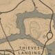 The same goes for the river north of Thieve's Landing, New Austin.