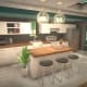 A gorgeous, modern kitchen in "Paralives"