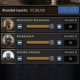 Check the resource cost at the bottom of the screen to heal soldiers after equipping Whent gear and the Thorned Lariat trinket. It is nearly a 10K difference.