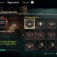 Accessible via the in-game menu, you can view everything about your Trading Company. This includes your progress against Commendations.