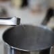 Put the needle in boiling water for at least two minutes.