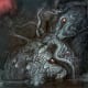 A depiction of one of Lovecraft's shoggoth