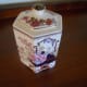 Six sided tea caddy. Referred to as their "Ming" style jar.