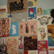 An "inspiration" wall From Flickr: http://www.flickr.com/photos/29036272@N07/5421445958