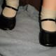Patty Playpal original black patent leather shoes. These shoes sell for anywhere from $9.95 - $50.00 0n eBay.