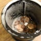 Newly Cleaned Coins in the Barrel