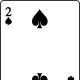 When 2 is played the next player has to draw two cards, unless s/he plays a 2 or Joker, causing the player after him/her to draw even more cards. 2s can be played on cards of the same suit, other 2s, or on Jokers.