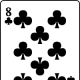 8s are the wild card of the game. They can be played at any time and can change the suit to whatever the player wants it to be.