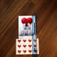 Align the other cards, again marking the spots where you want to put the holes. On wider cards, your marks will be further from the edges.