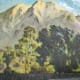 Mountain scene picture
