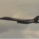 A B-1B in Flight, Andrews AFB, May 1989.