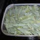 The harvested eucalyptus leaves.