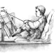 An old way of treating paralysis through exercise.