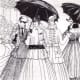 1915 fashion plate from La Gazette du Bon Ton.