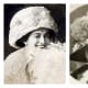 In Edwardian times, the wide brimmed hats of the Merry Widow look worked with the pompadour hairstyles and balanced the fuller skirts. The lighter color linen hats of summer were indicative of upper class society.